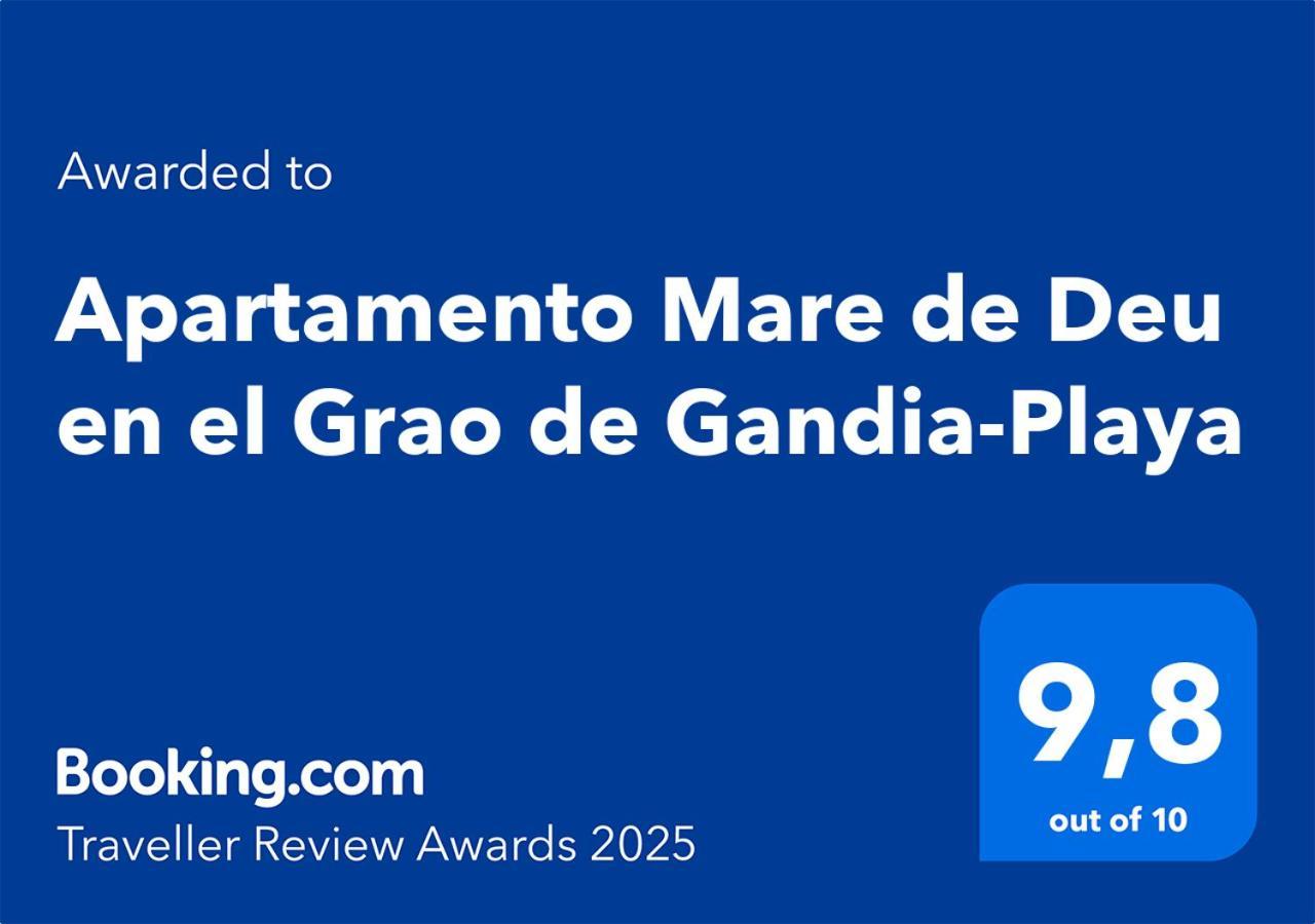 Mare De Deu, Vivienda Vacacional Para Familias Y Mayores De 25 Anos En El Grao De Gandia-Playa Playa de Gandía Exterior foto